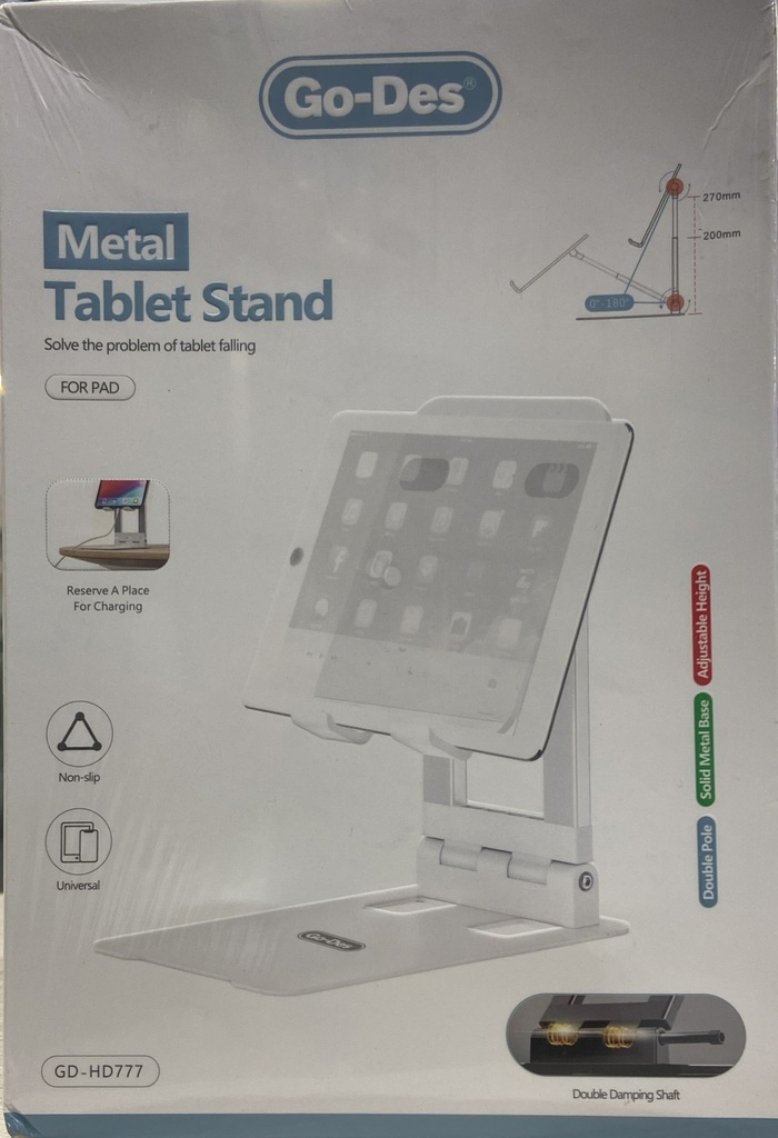 GO-DES TABLET STAND GD-HD777 حامل GO-DES للأجهزة اللوحية GD-HD777