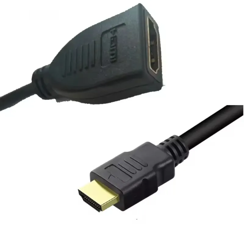 HDMI-compatible Extension Cable male to female 3D 1.4v Extended Cable for HD TV LCD Laptop PS3 Projector
