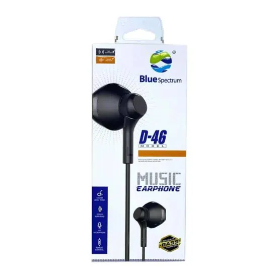 Blue Spectrum music earphone (D-46)